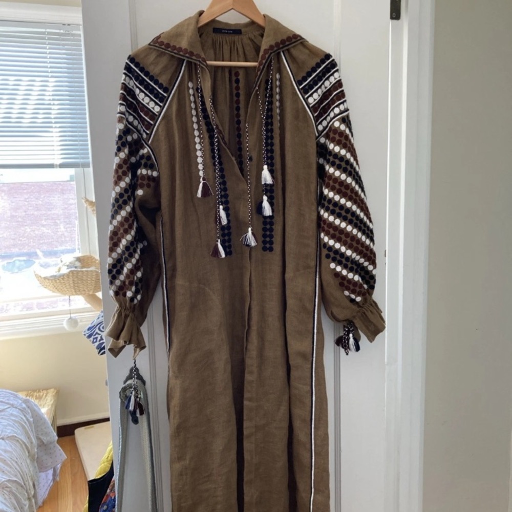 Vita Kin line linen dress